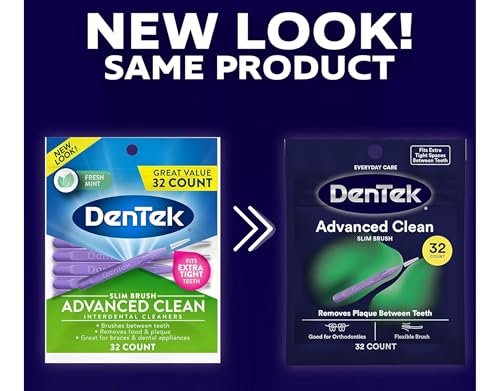 DenTek Complete Clean Easy Reach Floss Picks, Advanced Fluoride - Product Imagery