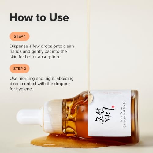 Beauty of Joseon Revive Snail Mucin Ginseng Serum Hydrating - Product Imagery