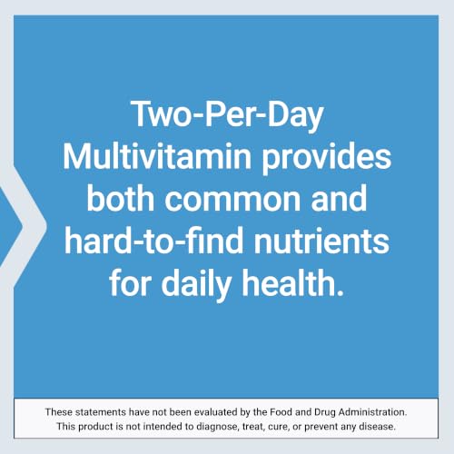 Life Extension Two-Per-Day Multivitamin, Vitamins B, C, D, zinc, - Product Imagery