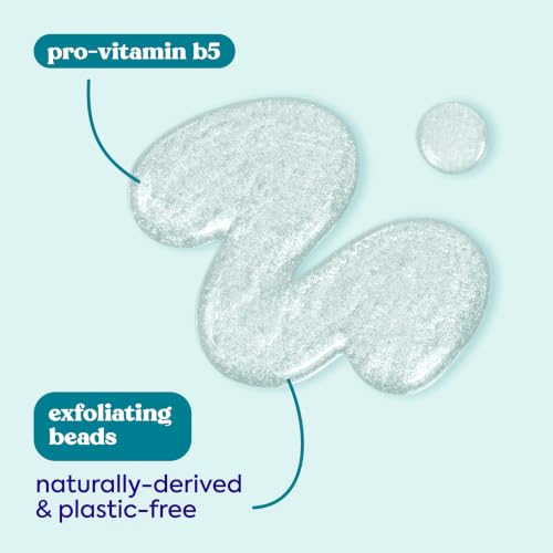 Clean & Clear Oil-Free Deep Action Exfoliating Facial Cleanser, - Product Imagery