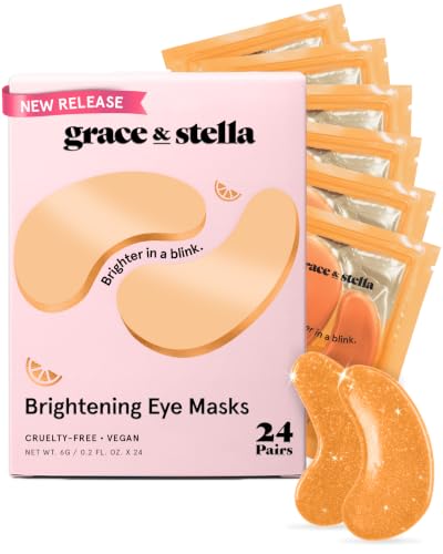 grace & stella New Brightening Eye Patches for Dark Circles (24 - Product Imagery
