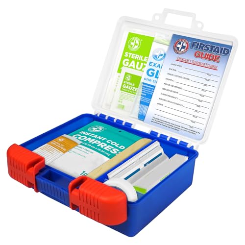 Be Smart Get Prepared 110 pc First Aid Kit: Clean, Treat, - Product Imagery