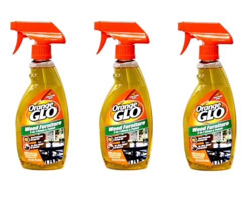 Orange Glo Wood Furniture 2-in-1 Clean & Polish Spray, Fresh - Product Imagery
