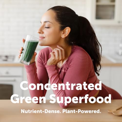 Organic Spirulina Powder, 1lb | Blue-Green Algae, Naturally - Product Imagery