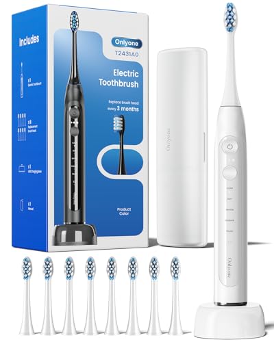 Onlyone Electric Toothbrush for Adults, Rechargeable Electric - Product Imagery