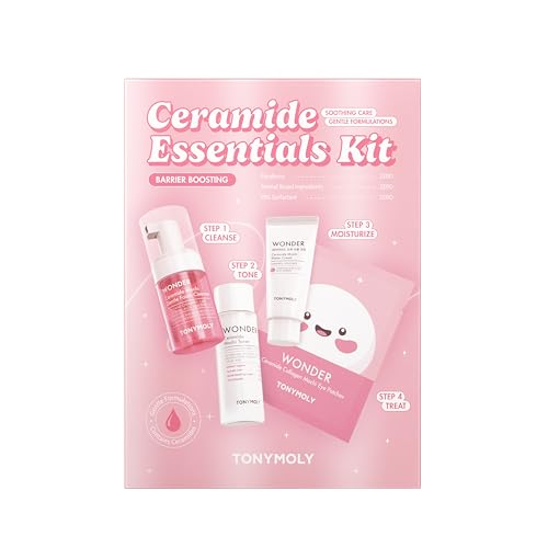 TONYMOLY Wonder Ceramide Mochi Essentials Set - Hyaluronic Acid - Product Imagery