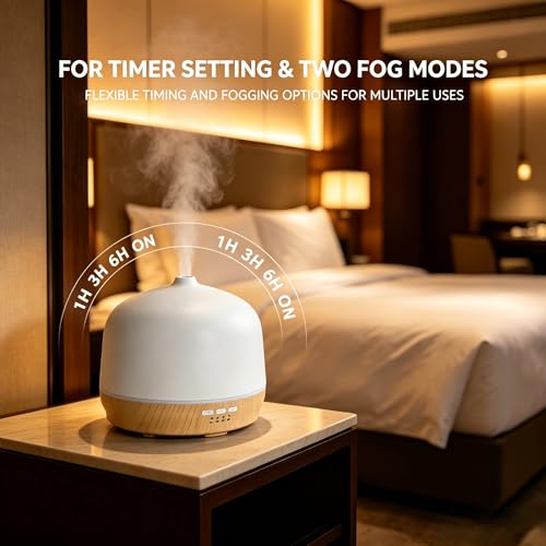 Ceramic Essential Oil Diffusers for Home Large Room, - Product Imagery