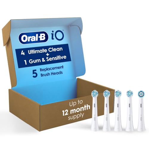 Oral B iO Ultimate Clean Replacement Brush Heads 5 Count 4 - Oral-B Official Imagery - 1