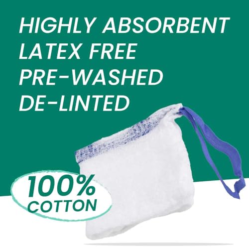 Sterile Lap Sponges, Xray Detectable, Highly Absorbent, 18" X - Product Imagery