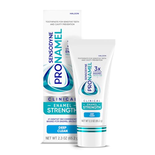 Sensodyne Pronamel Clinical Enamel Strength Toothpaste, Deep - Product Imagery