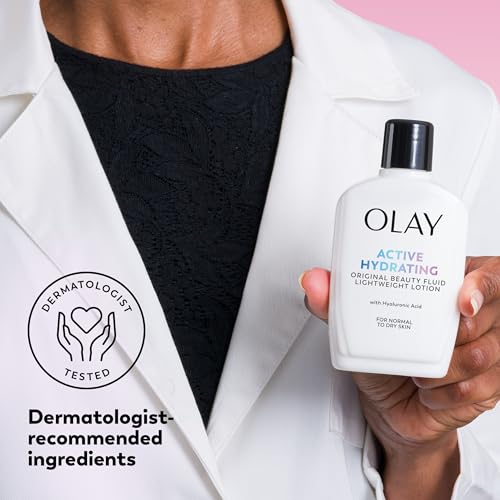 Olay Active Hydrating Beauty Moisturizing Lotion, Hyaluronic - Product Imagery