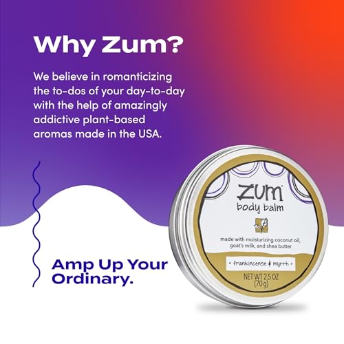 Zum Body Balm Moisturizer - Frankincense & Myrrh, 2.5 oz - Product Imagery
