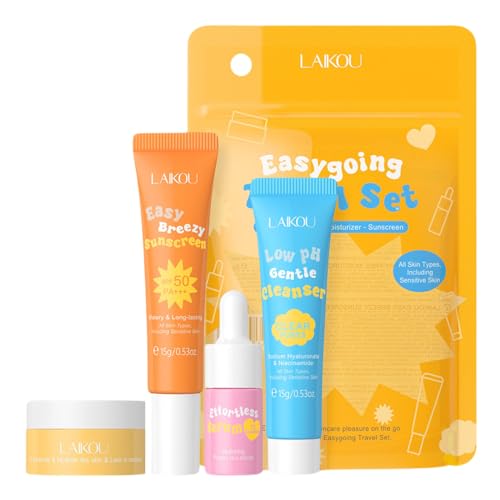 Hydrating Skin Care Set Travel Kit, Gifts for Women and Teenage - Product Imagery