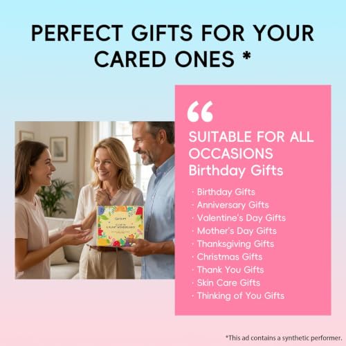 QUIYUM Fruit Skincare Gift Set - 10-in-1 Glow Routine + Cute - Product Imagery
