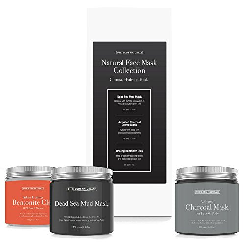 Face Mask Set for Women - Pure Body Naturals Official Imagery - 1