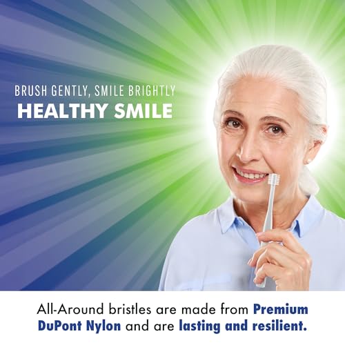 Brilliant Oral Care Adult Sensitive Toothbrush with Extra Soft - Product Imagery