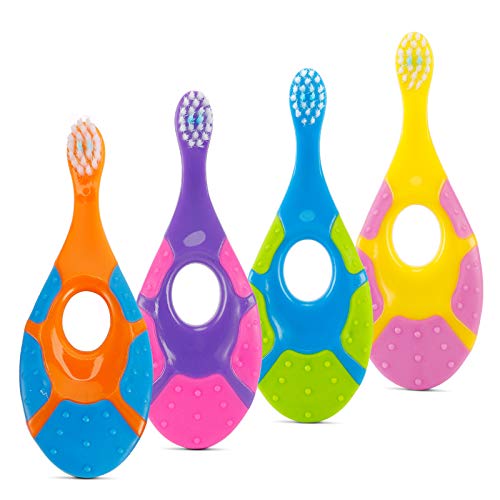 Slotic Baby Toothbrush for 0-2 Years, Safe and Sturdy, Toddler - Product Imagery