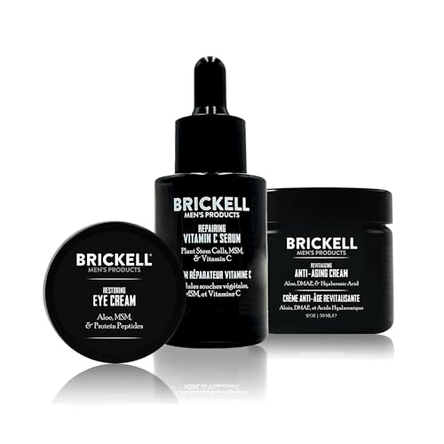 Brickell Men's Advanced Anti-Aging Routine, Night Face Cream, - Product Imagery