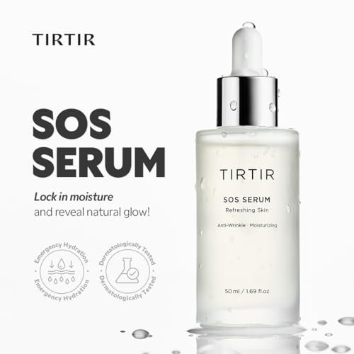 TIRTIR SOS Serum - Radiant Glow Boosting Face Serum - Plumping, - Product Imagery