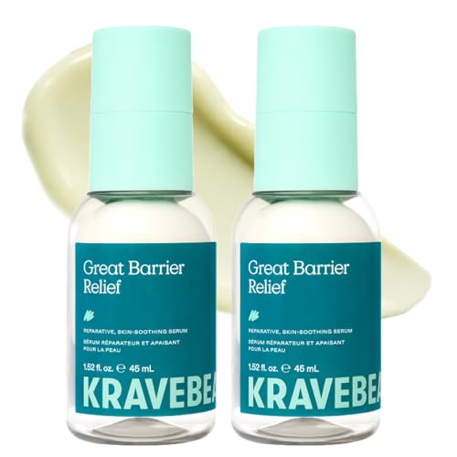 KraveBeauty Great Barrier Relief Serum for Dry, Sensitive Skin, - Product Imagery
