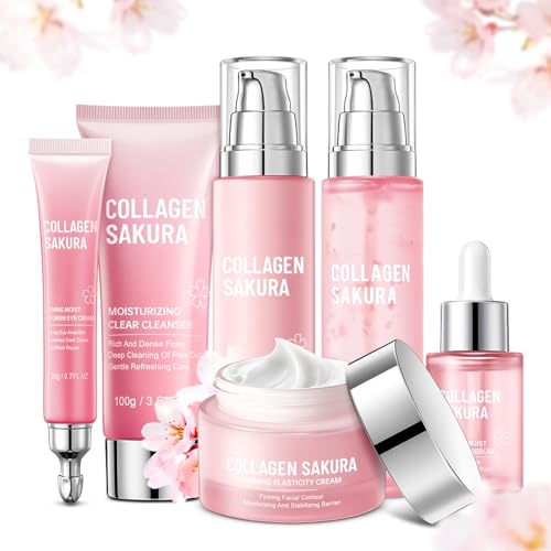 Sakura Skin Care Set, Cherry Blossom Skincare Set for Teen - Product Imagery