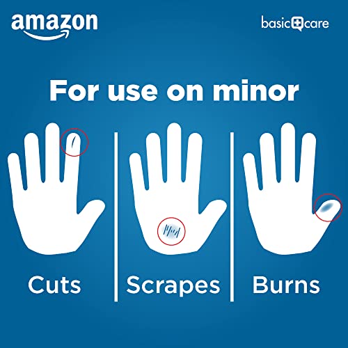 Amazon Basic Care Flexible Fabric Adhesive Bandages, First Aid - Product Imagery