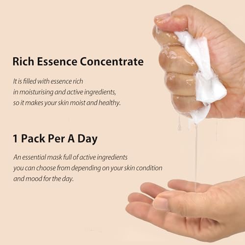 11 Combo Pack A+B Vital & Essential Face Mask Sheet 11 Types - Product Imagery