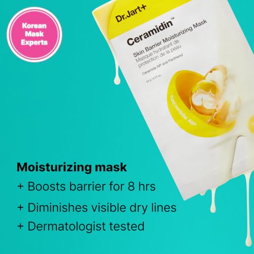 + Ceramidin Skin Barrier Moisturizing Korean Face Mask Ceramide - Product Imagery