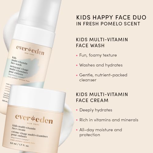 Evereden Kids Travel Set, 5-Piece Skin, Hair & Body Care, - Product Imagery