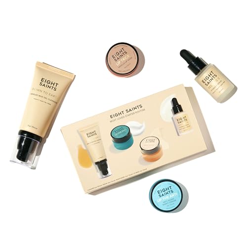 Eight Saints Skincare Most Loved Skincare Set, Face Wash, - Product Imagery