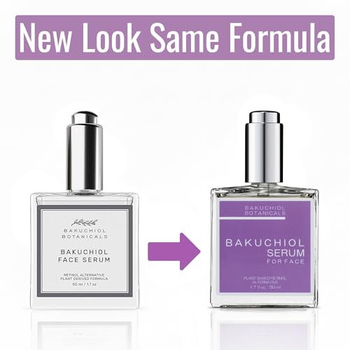 Bakuchiol Botanicals Facial Serum - Plant-Based Retinol - Evens - Product Imagery