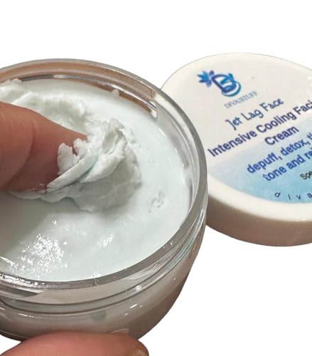 Diva Stuff Jet Lag Face Intensive Cooling Cream Clay Facial - Product Imagery