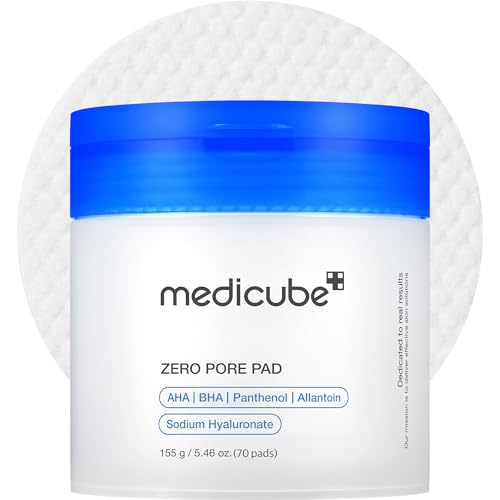 medicube Toner Pads Zero Pore Pad 2.0 for Exfoliation and Pore - Product Imagery