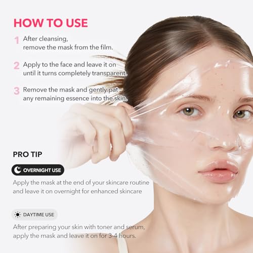 APRILSKIN TXA Pink Capsule Gel Mask 4EA - Product Imagery