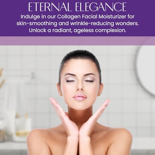 Collagen Daily Face Moisturizer - Hydrating, Anti-Aging, Skin - Product Imagery