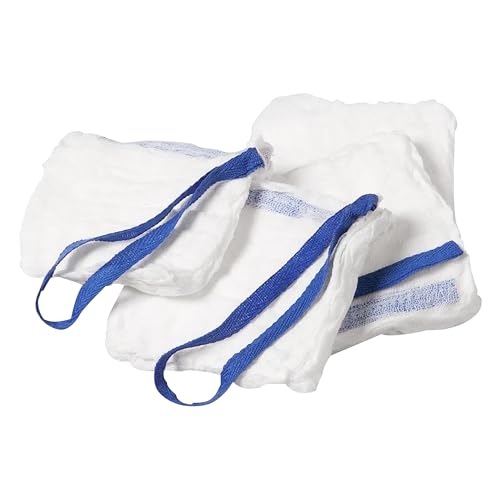 Sterile Lap Sponges, Xray Detectable, Highly Absorbent, 18" X - Product Imagery