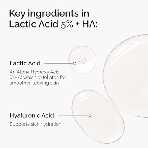 The Ordinary Lactic Acid 5% + Hyaluronic Acid 2%, Gentle - Product Imagery