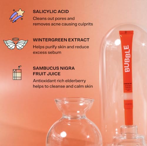 Bubble Skincare Knock Out 1.8% Salicylic Acid Acne Spot - Product Imagery
