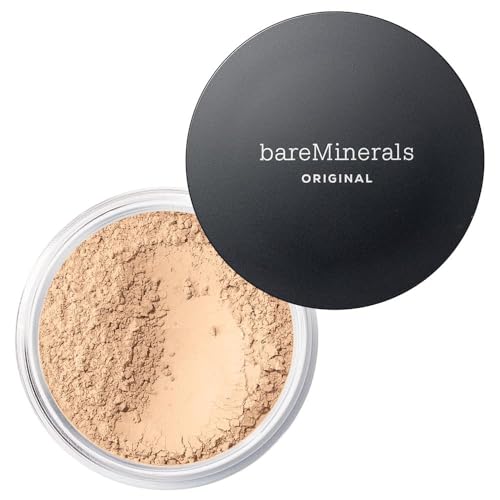 bareMinerals ORIGINAL Loose Powder Foundation, Fairly Light 03, 0.28 oz – 03 Fairly Light, Paraben Free
