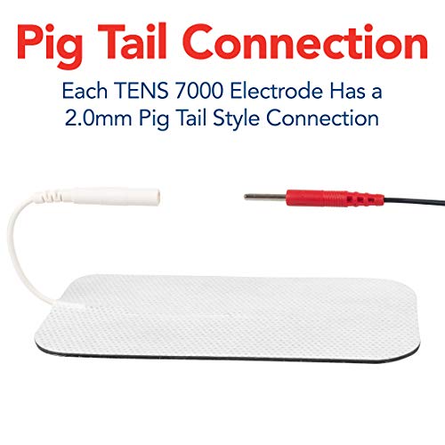 TENS 7000 Official TENS Unit Pads, 2x4, 16 Pack - Premium - Product Imagery