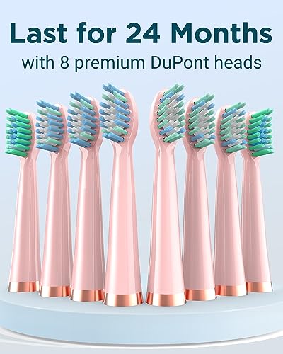 Rtauys M5 Sonic Electric Toothbrush for Adults and Kids - - Product Imagery