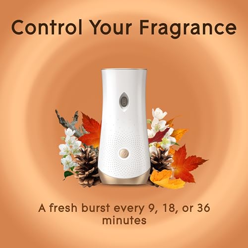 Glade Automatic Spray Air Freshener Kit, Cashmere Woods, Holder - Product Imagery