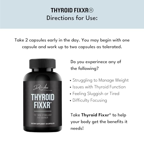 Thyroid Support by Dr. Amie | T2 Thyroid Supplement | 30 Day - Product Imagery