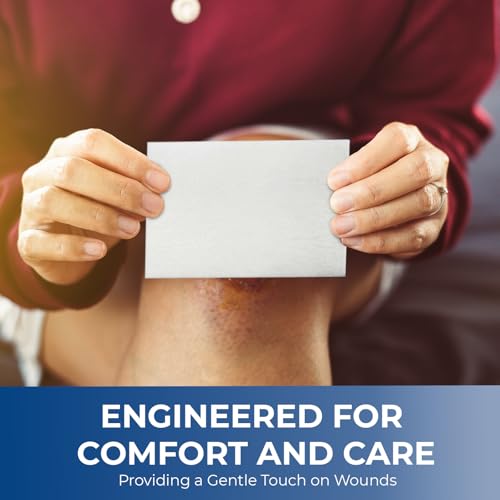 MED PRIDE Sterile Non Stick Pads for Wound Care and Wounds, - Product Imagery