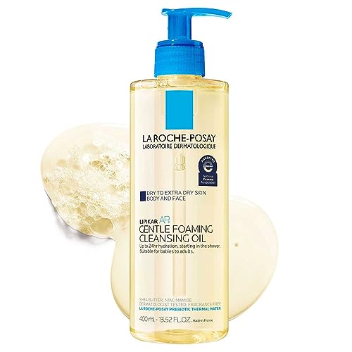 La Roche-Posay Lipikar AP+ Gentle Foaming Cleansing Oil, with - Product Imagery