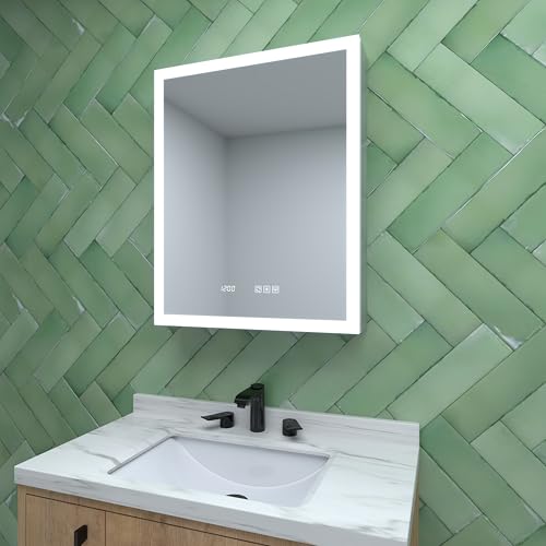Medicine Cabinet, LED Mirror, Dimmable Bathroom Mirror, 24 30 - Product Imagery