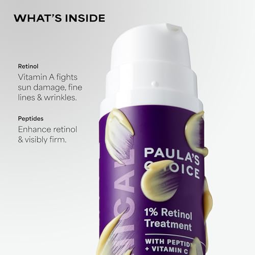 Paula's Choice CLINICAL 1% Retinol Face Treatment with Peptides - Product Imagery