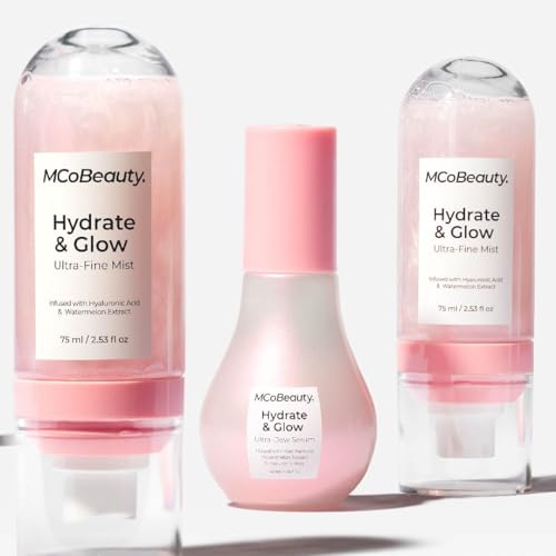 MCoBeauty Hydrate & Glow Ultra Fine Mist - Hydrating Shimmer - Product Imagery