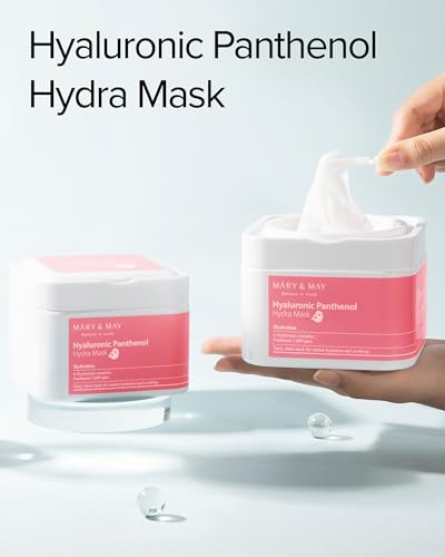 Mary&May Hyaluronic Panthenol Daily Sheet Mask, 30 Sheets - Product Imagery