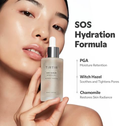 TIRTIR SOS Serum - Radiant Glow Boosting Face Serum - Plumping, - Product Imagery